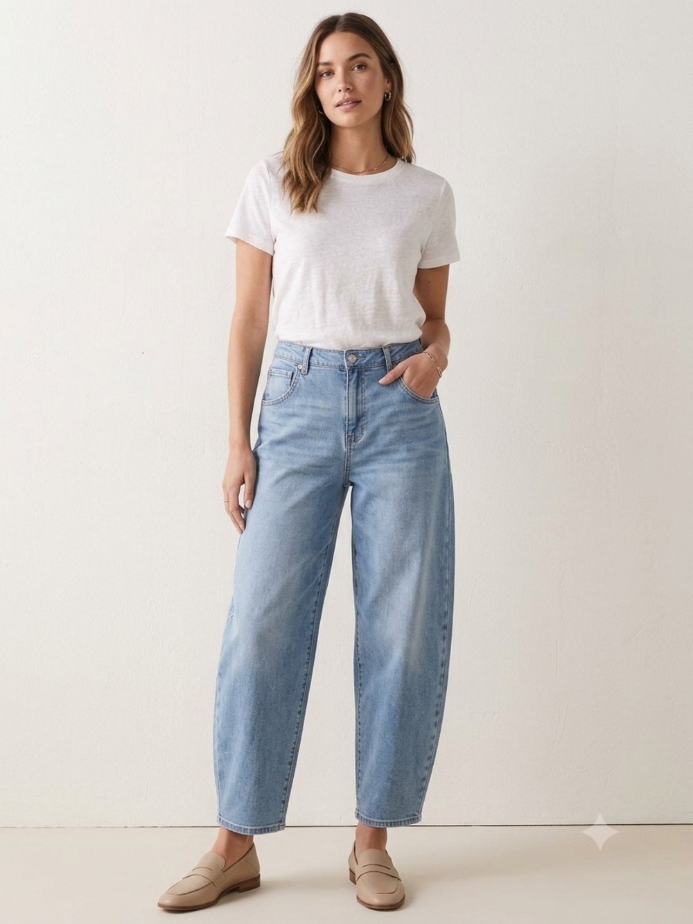Vigoss Light Blue Boyfriend Jeans